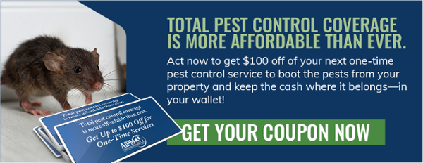 Total pest control coverage is more affordable than ever. Act now to get $100 off your next one-time pest control service to boot the pests from your property and keep the cash where it belongs–in your wallet! Get your coupon now: https://learn.myaipm.com/hoa-pest-control